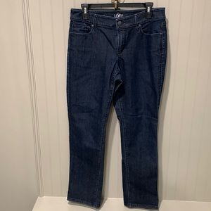 Loft women’s jeans (30/10p curvy straight)